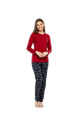 MOD Women Button Placket Pajama